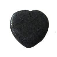 Bead, Big Bold Jasper Gemstone 1.75" Heart Pendant x1pc