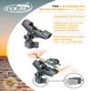Folbe F104 - Advantage JR Universal Rail Mounted Rod Holder - for 1.040"-1.35" Round Rails view 2