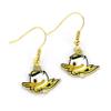 NCAA Oregon Ducks Team Logo Dangler Earrings view 1