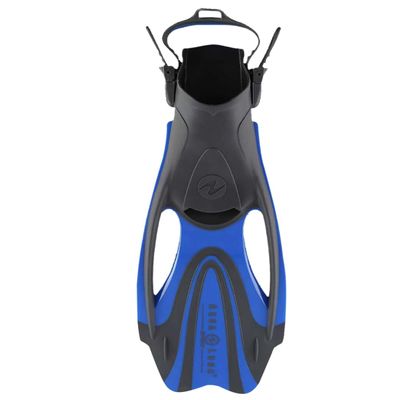 Aqua Lung Sport Adult Pro Series Zinger Fins Grey & Blue Medium