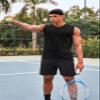 COOFANDY Workout Tank Tops for Men Gym 3 Pack V Neck Sleeveless Training Tshirts Summer Tank Top view 2