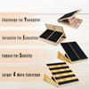 Yes4All Professional Wooden Slant Board, Adjustable Incline Board with Anti-Slip Surface for Calf Stretching - Extra Side-Handle Design for Portability (Partial Coverage) view 2