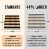 Yes4All Professional Wooden Slant Board, Adjustable Incline Board with Anti-Slip Surface for Calf Stretching - Extra Side-Handle Design for Portability (Partial Coverage) view 3