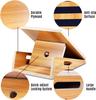 Yes4All Professional Wooden Slant Board, Adjustable Incline Board with Anti-Slip Surface for Calf Stretching - Extra Side-Handle Design for Portability (Partial Coverage) view 4