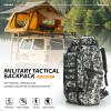 HongXingHai 70L/100L Hiking Camping Backpack MOLLE Rucksack Waterproof Daypack for Traveling (City Camo) view 4