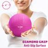 Yes4All Soft Weighted Toning Ball Knurl 5lb Pink view 2