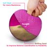 Yes4All Soft Weighted Toning Ball Knurl 5lb Pink view 3