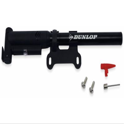 Dunlop Sports Flexible Mini Pump, Black, 0