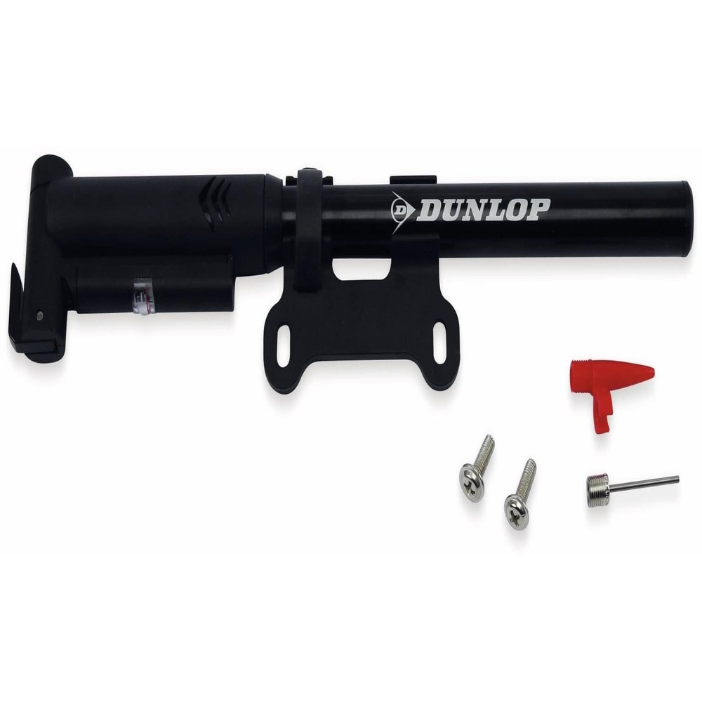 Dunlop Sports Flexible Mini Pump, Black, 0