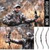 AMEYXGS 56" Recurve Bow Set Hungting Bow kit for Adult or Beginners Target Practice and Hunting Draw Weight 30/35/40/45/50lbs Aluminium Alloy Takedown Bow and Carbon Arrow for RTH Archer(Camo,40 lbs) view 2