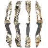 AMEYXGS 56" Recurve Bow Set Hungting Bow kit for Adult or Beginners Target Practice and Hunting Draw Weight 30/35/40/45/50lbs Aluminium Alloy Takedown Bow and Carbon Arrow for RTH Archer(Camo,40 lbs) view 3