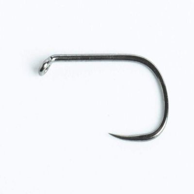Blue Wing Olive BWO COMP 120 Barbless Dry Fly Hooks - 25 Pack (#8)
