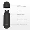 asobu ORB Insulated Bottle, Black view 3
