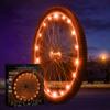 Activ Life LED Bike Wheel Lights with Batteries Included, Get 100% Brighter and Visible from All Angles for Ultimate Safety & Style (1 Tire Pack, Orange) view 1