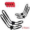 FDB J Cross Bar 2 Pairs = 4 PCS Universal Kayak Canoe Top Mount Carrier Roof Rack Boat SUV Truck Van Car with 4 pcs Tie Down Straps view 2