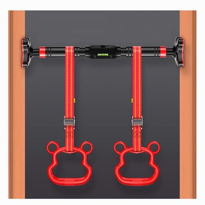 Pull-up Bars AGYH Horizontal Bar Lifting Ring Combination, Indoor Door Frame Fitness Free Punching 65-95cm, 90-120cm, 110-140cm (Size : 90-120cm)