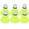 Shuttlecocks 6pcs Professional Badminton Ball Yellow Nylon Shuttlecocks Indoor Outdoor Sports Practice Training Badminton view 1