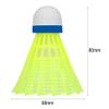 Shuttlecocks 6pcs Professional Badminton Ball Yellow Nylon Shuttlecocks Indoor Outdoor Sports Practice Training Badminton view 3