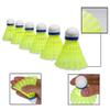 Shuttlecocks 6pcs Professional Badminton Ball Yellow Nylon Shuttlecocks Indoor Outdoor Sports Practice Training Badminton view 4
