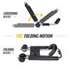 AA-Racks Kayak Roof Rack for 2 Kayaks Foldable Stainless Steel J-Bar Rack Roof Top Mount with Tie Down Straps & Anchor Straps, Folding Carrier for Your Canoe, SUP and Kayaks on SUV Car Truck view 3