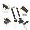 AA-Racks Kayak Roof Rack for 2 Kayaks Foldable Stainless Steel J-Bar Rack Roof Top Mount with Tie Down Straps & Anchor Straps, Folding Carrier for Your Canoe, SUP and Kayaks on SUV Car Truck view 4