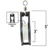 Folbe (PC13-3" Rope Pulley Block view 3