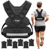 "Aduro Sport Adjustable Weighted Vest Workout Equipment, 20lbs-32lbs Body Weight Vest for Men, Women, Kids" view 1