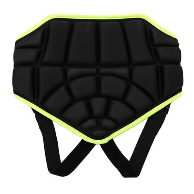 Alomejor 3D Padded Hip Extreme Butt Pad Kids Protective Butt Pad Anti Fall Pants Hip Pad for Ski Skiing Skating Skateboarding Snowboard Black
