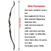 AMEYXGS 66" 68" 70" Archery Takedown Recurve Bow and Arrow Set Aluminum Bow Riser Hunting Shooting Target Practice Competition Longbow Right Hand Bow 12-40 Lbs (36 Lbs, 68" Blue Set) view 2
