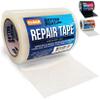 Better Boat Repair Tape for Fabric and Vinyl 30ft x 3in, Clear Waterproof Patch Tape for RV Awning Canvas Tent Tarp Sail Canopy Boat Cover, Heavy Duty view 1