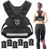 "Aduro Sport Adjustable Weighted Vest Workout Equipment, 4lbs-10lbs Body Weight Vest for Men, Women, Kids" view 1