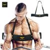 Be Smart Arm Blaster for Biceps & Triceps Dumbbells & Barbells Curls Muscle Builder Bicep Isolator for Big Arms Bodybuilding & Weight Lifting Support for Strength & Muscle Gains (Black) view 1