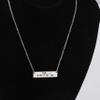 WSNANG Book Lover Heartbeat Necklace - Reading Club Jewelry, Bookworm Gift for Librarians, Bibliophiles, Readers, Writers (Literature) view 3
