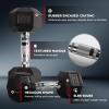 RitFit 5-780LBS Rubber Coated Hex Dumbbell Weight Set with Rack and Adjustable Weight Bench for Home Gym, Strength Training, Workouts view 3