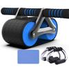 Ab Roller Wheel AGYH Automatic Rebound, Stable and Safe Triangle Structure, Soft and Comfortable Handle, Household Abdominal Wheel (Color : Blue) view 1