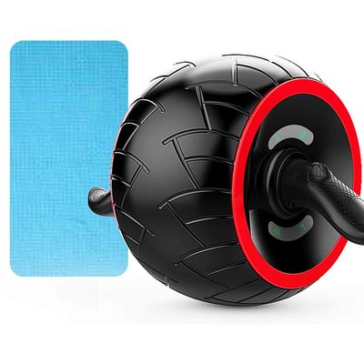 Ab Roller Wheel AGYH Home Professional Fitness, Tire Imitation Texture Design, Safety Slip Resistant, Not to Hurt The Floor