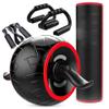 Ab Roller Wheel AGYH Home Fitness Kit with Professional Yoga Mat, Ergonomic Wide Handle Design, Non-Slip Wear-Resistant Abdominal Wheel view 1