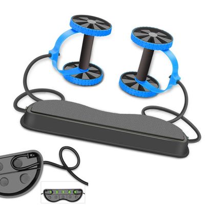 Ab Roller Wheel AGYH Ab Roller, Multifunctional Abdominal Wheel, Home Fitness Equipment for Beginners, Men and Women, Exercise Core Muscles, Green/Blue (Color : Blue)