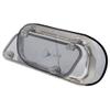 Waterline Design | Blackout shade for small Portlights | Blind with Ventilation for best sleep onboard | Combines 100% blackout, vent and bug screen | Easy to set up (1330) Hatch is not included view 1
