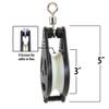 Folbe (PC03-3" Cable (Line) Pulley Block view 3