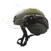 LEJUNJIE Tactical MICH 2000 Fast Helmet with Clear Riot Visor Face Shield Sliding Goggles for Airsoft Paintball CS War Games Outdoor Sports view 1