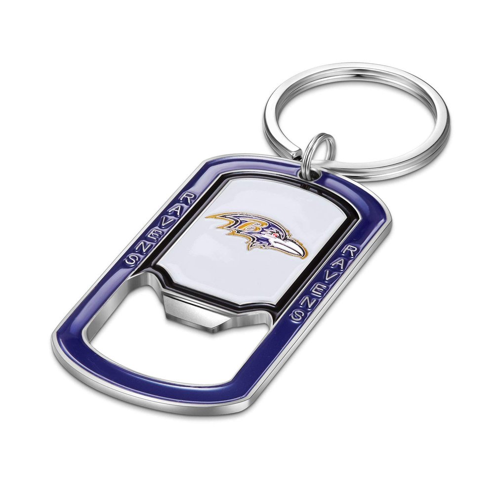 Pro Specialties Group NFL Baltimore Ravens Bottle Opener Key Chain