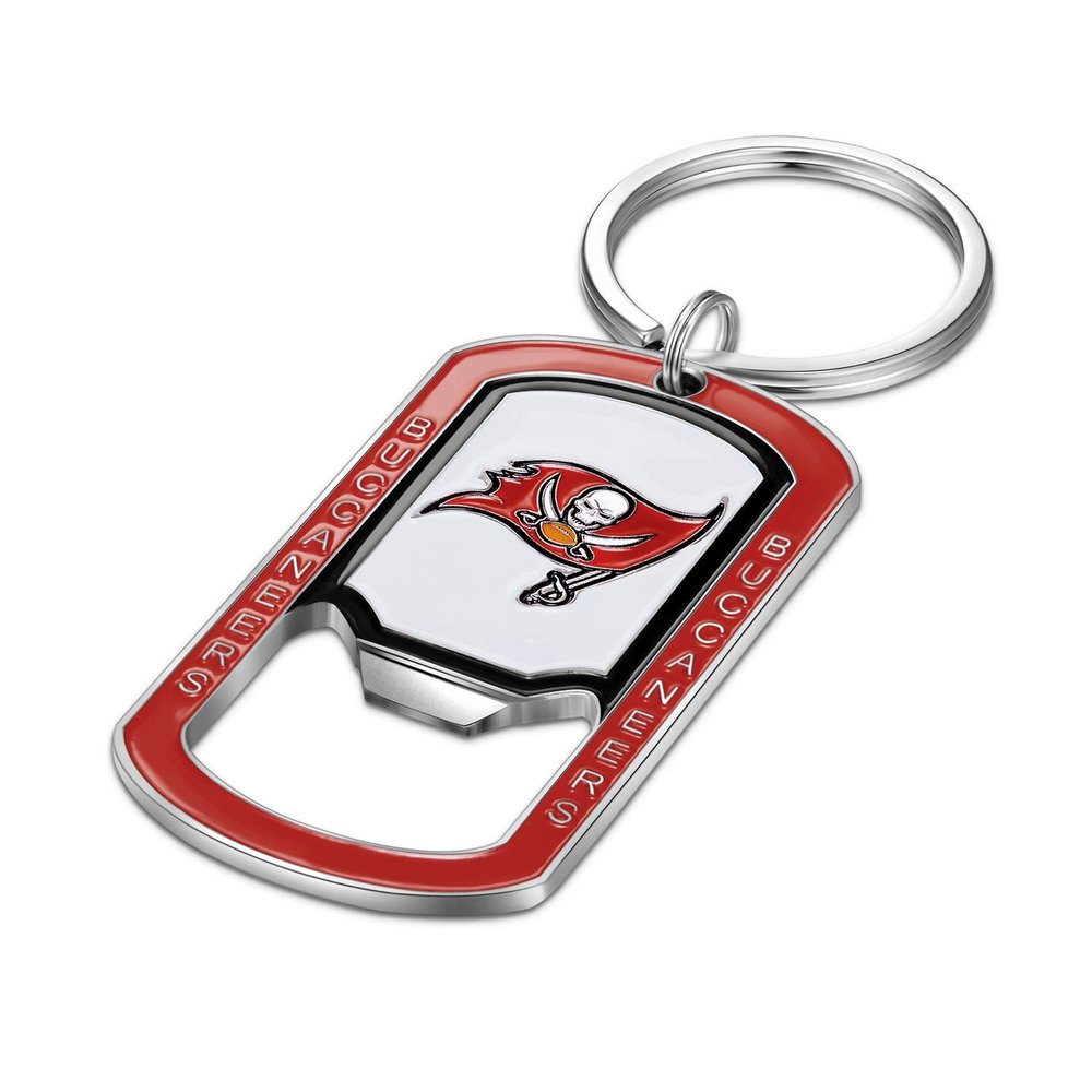 Pro Specialties Group NFL Tampa Bay Buccaneers Bottle Opener Key Chain