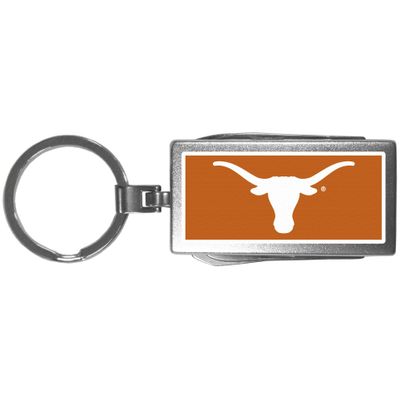 Siskiyou Sports NCAA Texas Longhorns Unisex Multi-Tool Key Chain, Logo, Gray, One Size