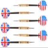 American Legend Charleston Solid Wood Bristle Dartboard Cabinet Set - Includes 18 dartboard and 6 steel tip darts view 4