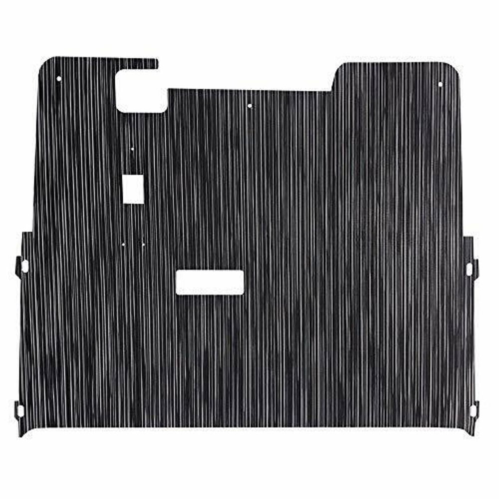 Chilewich EZGO TXT (01.5-up) Golf Cart Floor Mat with TERRASTRAND (Black Ribweave)