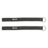 4KOR Squat Rack Strap Anchors for Resistance Bands- Heavy Duty Power Rack Straps Compatible with 4KOR Shoulder Exercise Cords - One Pair of Squat Rack Straps with Metal D-Rings view 1