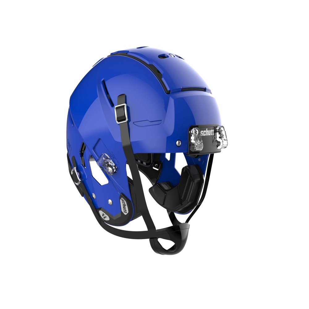 Schutt Sports F7 LX1 Youth Football Helmet (Facemask NOT Included), Royal Blue, Medium