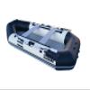 7.5ft Inflatable Fishing Boat Raft Dinghy Pontoon with Air Floor with Motor Bracket view 2