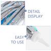 Garneck Scooter Streamer for Kids - Colorful Blue Plastic Handlebar Streamers Easy to Install Adjustable Length for Safety and Visibility view 3